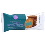 San J Tamari Brown Sesame Brown Rice Crackers Sauce