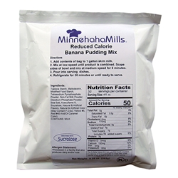 Minnehaha Mills Banana Pudding Mix